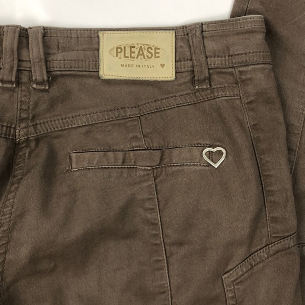 Please Italian Made Skinny Jeans, Size Medium - Picture 7 of 7